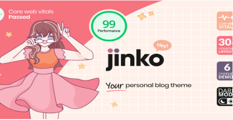 Product Image - Jinko – Your Personal Blog Theme