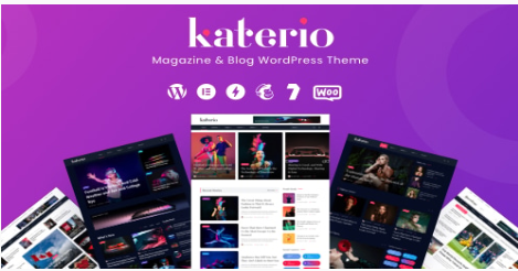Product Image - Katerio – Magazine & Blog WordPress Theme