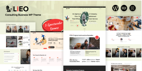 LIEO - Business Consulting WordPress Theme