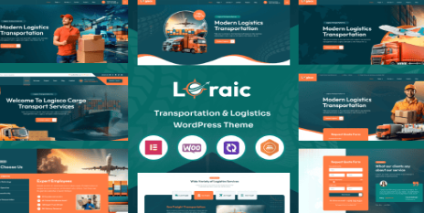 Product Image - Loraic – Transportation & Logistics WordPress Theme