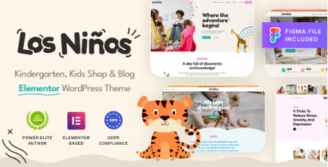Product Image - Los Ninos – Children Education WordPress Theme Product Image - Los Ninos – Children Education WordPress Theme