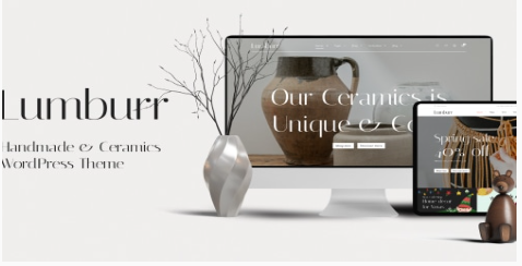 Product Image - Lumburr – Handmade & Ceramics WordPress Theme Product Image - Lumburr – Handmade & Ceramics WordPress Theme