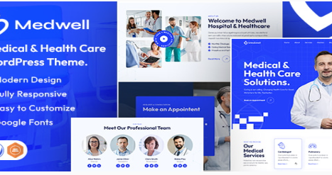 Product Image - Medwell | Medical & Health Care WordPress Theme