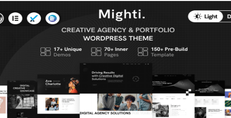Product Image - Mighti – Creative Agency & Portfolio WordPress Theme