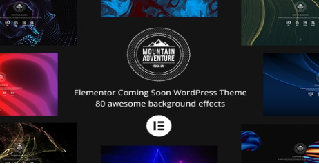 Product Image - Mountain – Elementor Coming Soon WordPress Theme