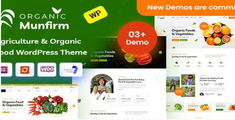 Product Image - Munfirm – Organic Food Store WordPress Theme