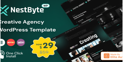 Product Image - Nestbyte- Creative Agency and Startup Theme