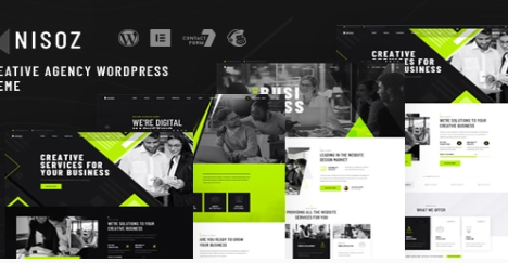 Product Image - Nisoz – Creative Agency WordPress Theme
