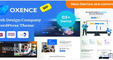 Product Image - Oxence – Web Design Agency WordPress Theme