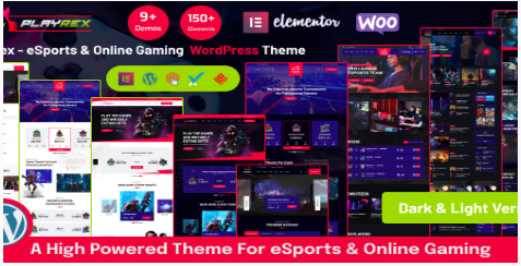 Product Image - Playrex – eSports & Gaming WordPress Theme Product Image - Playrex – eSports & Gaming WordPress Theme