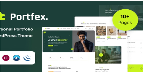 Product Image - Portfex – Personal Portfolio WordPress Theme