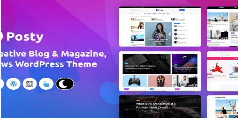 Posty - News Magazine WordPress Theme