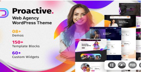 Product Image - Proactive – Web Design Agency WordPress Theme