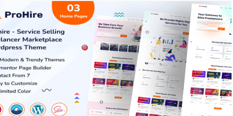 Product Image - Prohire – Service Selling Marketplace WordPress