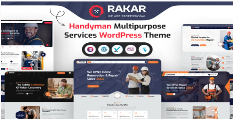Product Image - Rakar – Multipurpose Services WordPress Theme