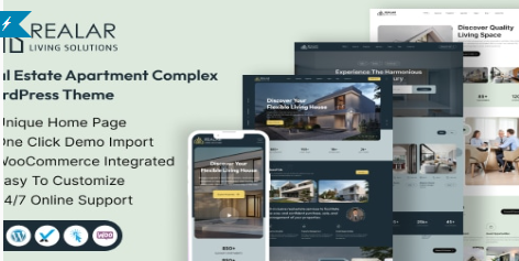 Product Image - Realar – Real Estate WordPress Theme
