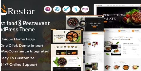 Product Image - Restar – Fast Food & Restaurant WordPress Theme Product Image - Restar – Fast Food & Restaurant WordPress Theme