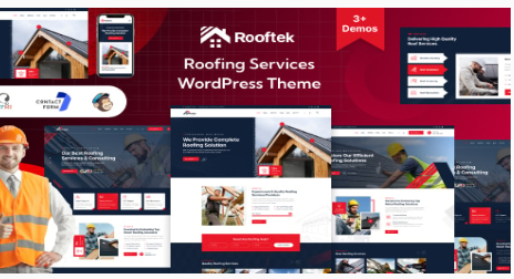 Product Image - Rooftek – Roofing Services WordPress Theme