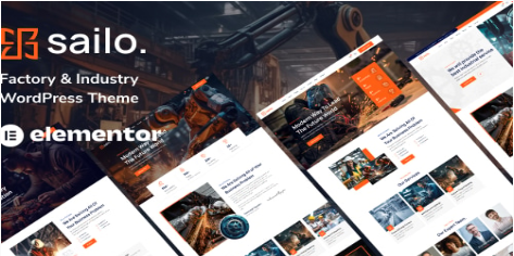 Product Image - Sailo – Factory & Industry WordPress Theme