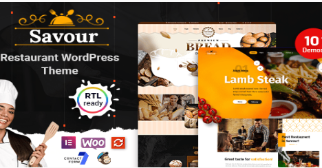 Product Image - Savour – Restaurant WordPress Theme