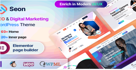Product Image - Seon – SEO WordPress Theme