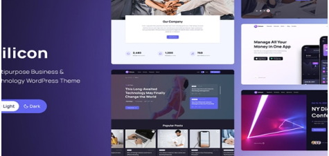 Product Image - Silicon – Multipurpose Technology WordPress Theme