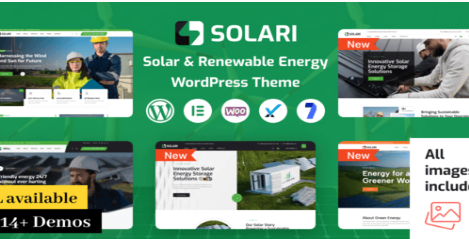 Product Image - Solari – Ecology & Solar Energy WordPress Theme