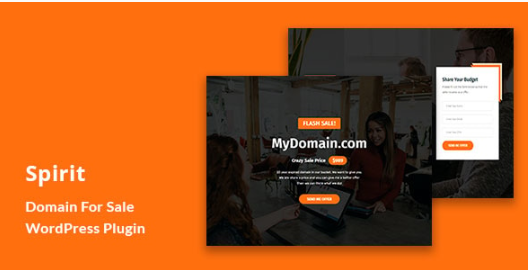Product Image - Spirit – Domain for Sale WordPress Plugin