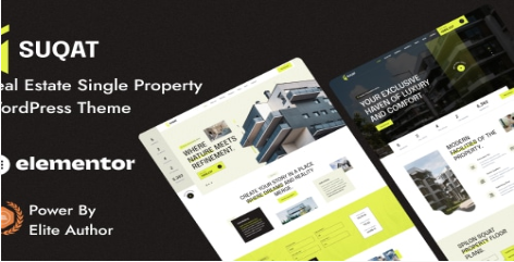 Product Image - Suqat – Single Property WordPress Theme