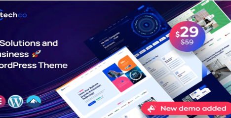 Product Image - Techco – IT Solutions & Business WordPress Theme