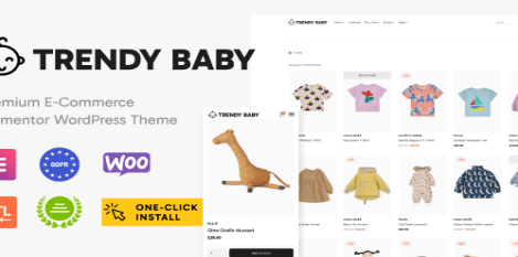Product Image - Trendy Baby – Children and Kids Store Theme Product Image - Trendy Baby – Children and Kids Store Theme