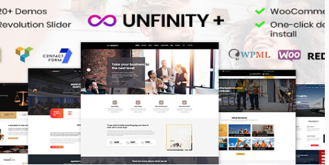 Product Image - Unfinity – One Page WordPress Theme