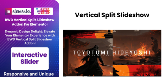 Product Image - Vertical Split Slideshow Addon