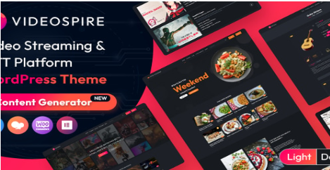 Product Image - Videospire Blog/Vlog Streaming WordPress