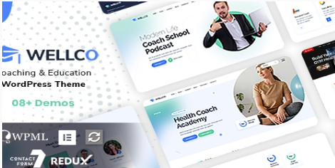 Product Image - Wellco – Coaching & Online Courses WordPress Theme
