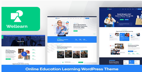 Product Image - Wellearn – Online Learning WordPress Theme