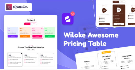 Product Image - Wiloke Awesome Pricing Table for Elementor