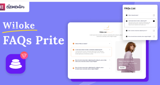 Product Image - Wiloke FAQs Prite Elementor Addon