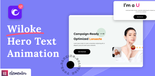 Product Image - Wiloke Hero Text Animation for Elementor Product Image - Wiloke Hero Text Animation for Elementor