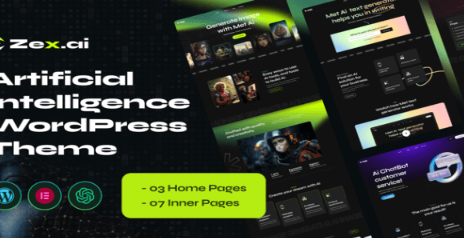 Product Image - Zex – Ai Image Generate WordPress Theme