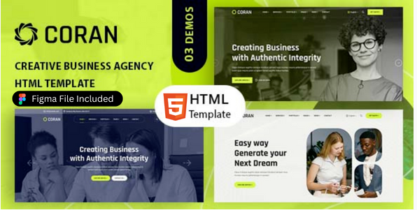 Coran - Creative Agency HTML Template