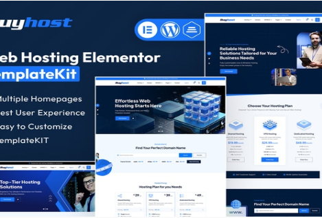 Product Image - Buyhost – Web Hosting Elementor Template Kit