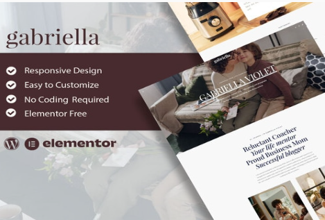 Product Image - Gabriella – Motivator & Business Coach Elementor Template Kit Product Image - Gabriella – Motivator & Business Coach Elementor Template Kit