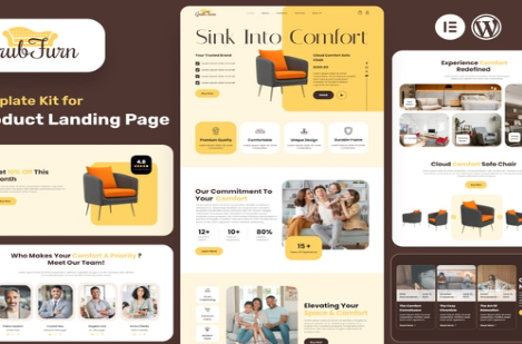 Product Image - GrubFurn – Single Product Elementor Pro Template Kit