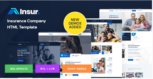 Insur – Insurance Company HTML Template