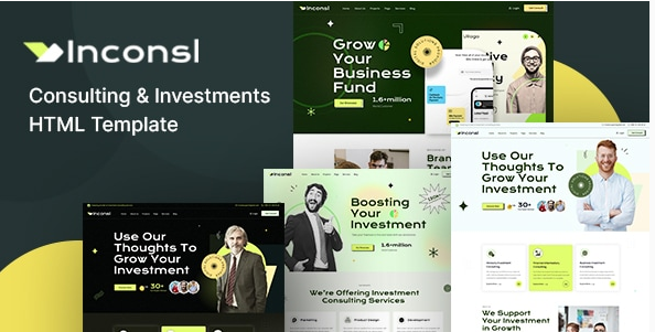 Iconsl - Investment Consulting HTML Template