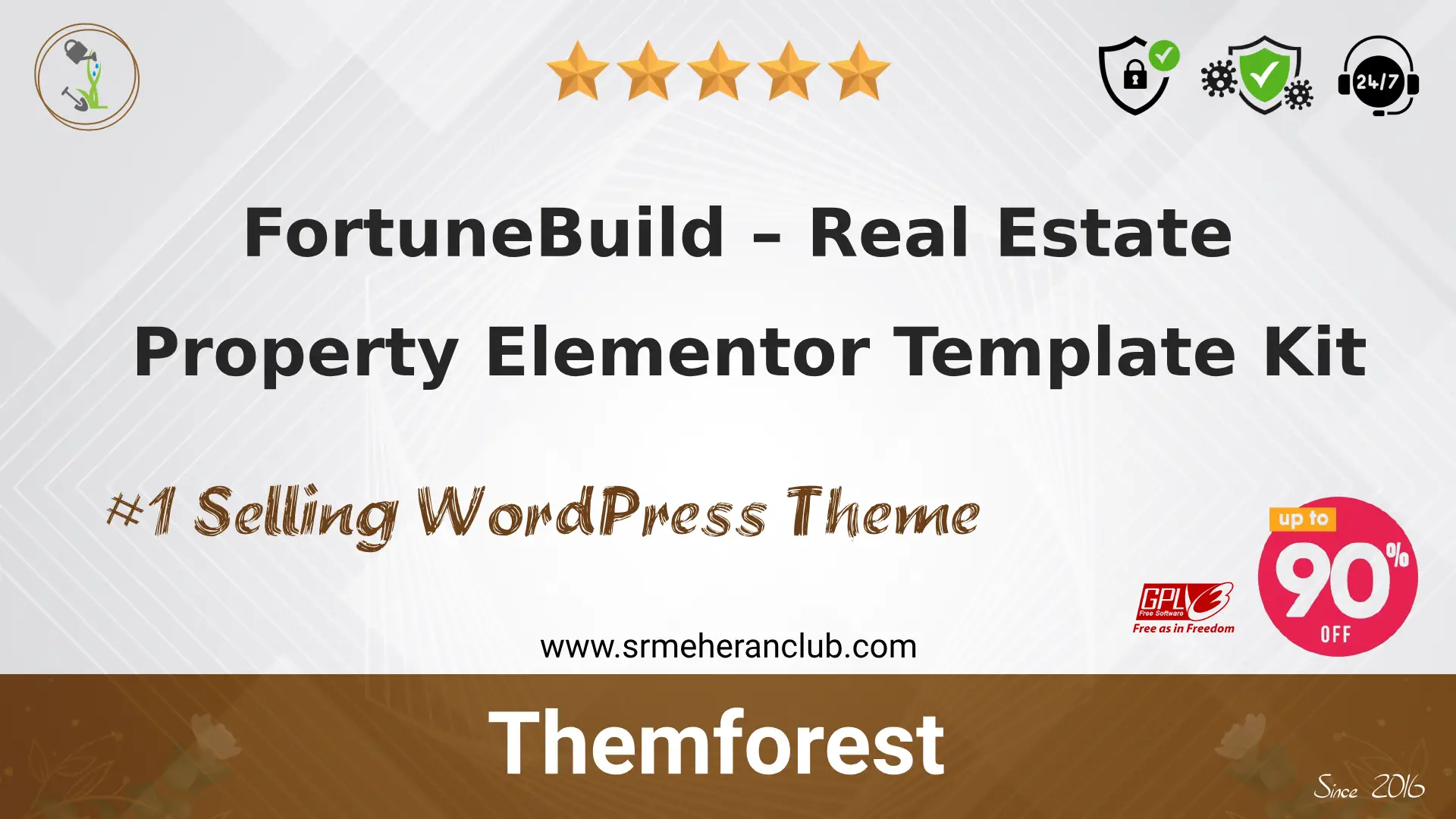 FortuneBuild – Real Estate Property Elementor Template Kit