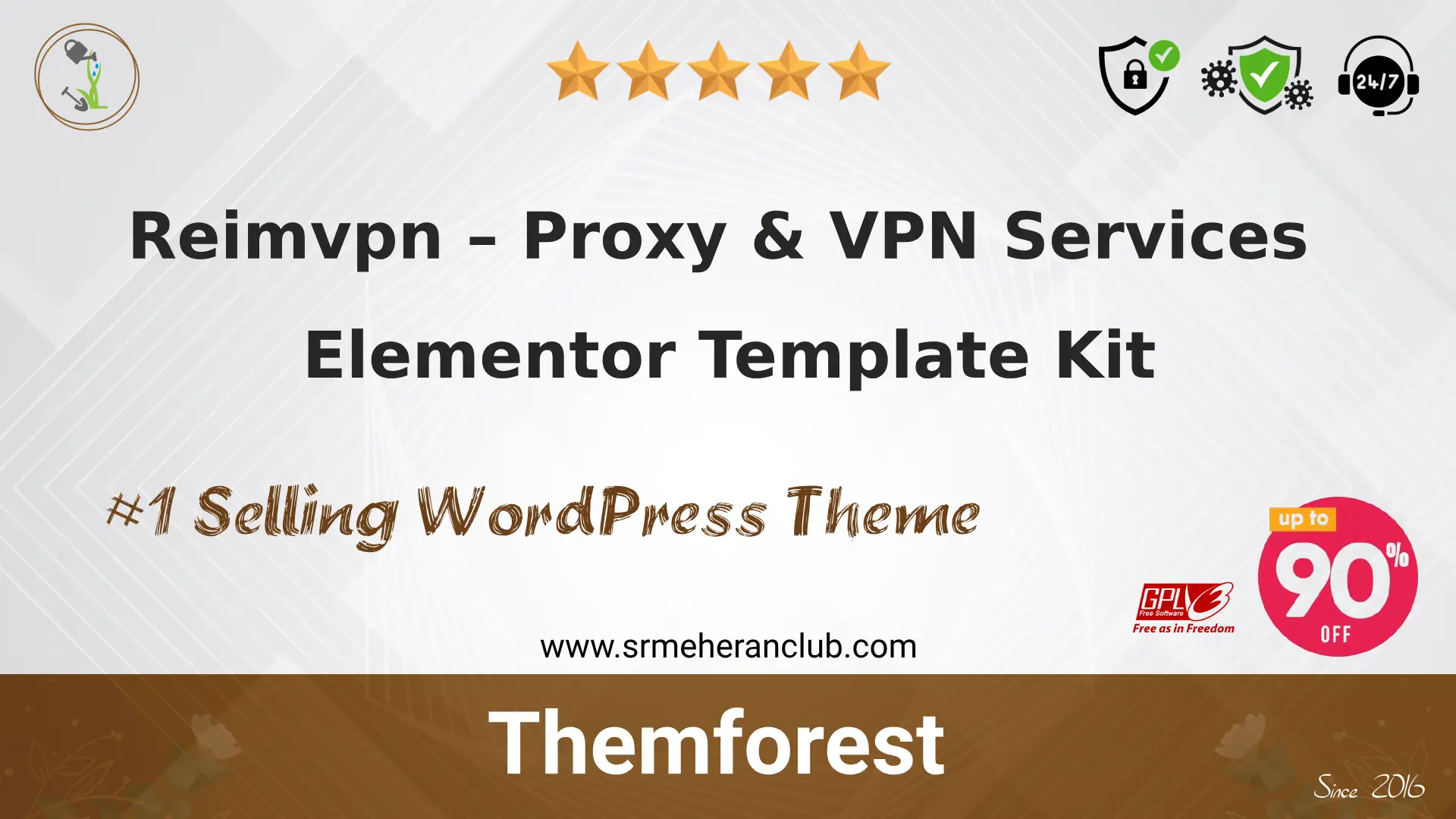 Reimvpn – Proxy & VPN Services Elementor Template Kit