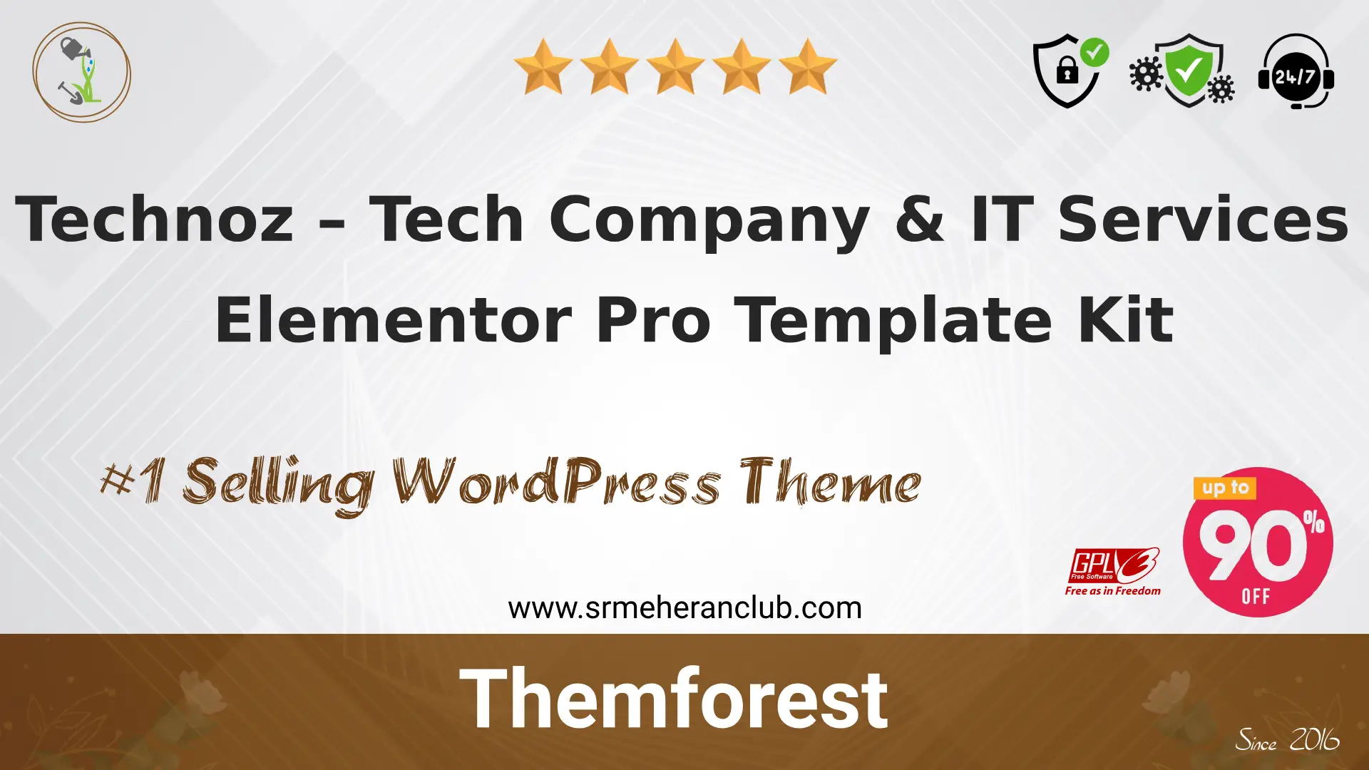 Technoz – Tech Company & IT Services Elementor Pro Template Kit