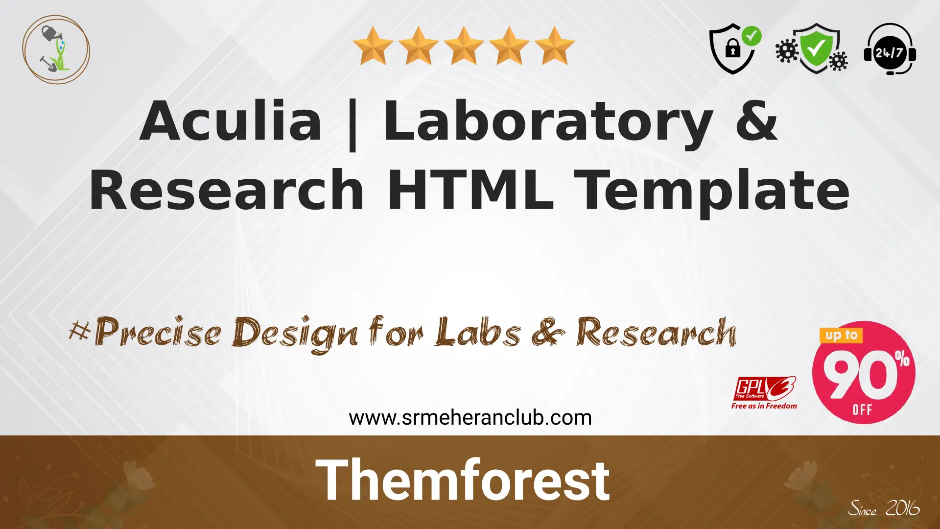Aculia | Laboratory & Research HTML Template — Template by Themeforest